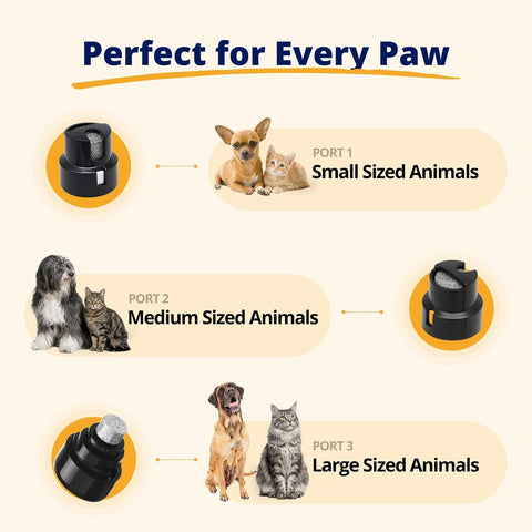 Silent Groom Pro Pet Nail Grinder | Whisper Quiet Dog Nail Grinder