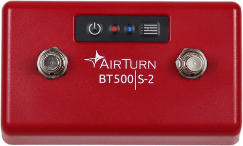 AirTurn BT500S-2 Bluetooth Pedal Page Turner