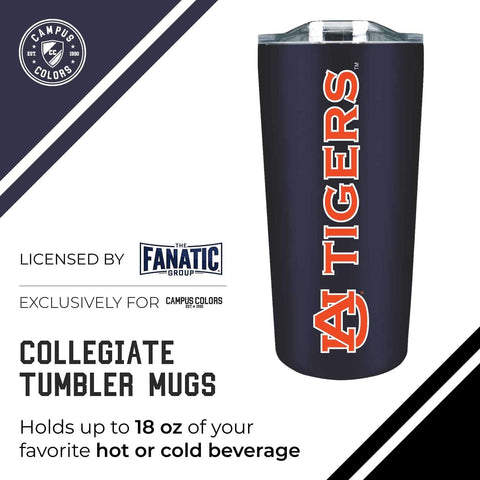 Auburn Tigers NCAA 18oz Stainless Steel Insulated Tumbler BPA-Free