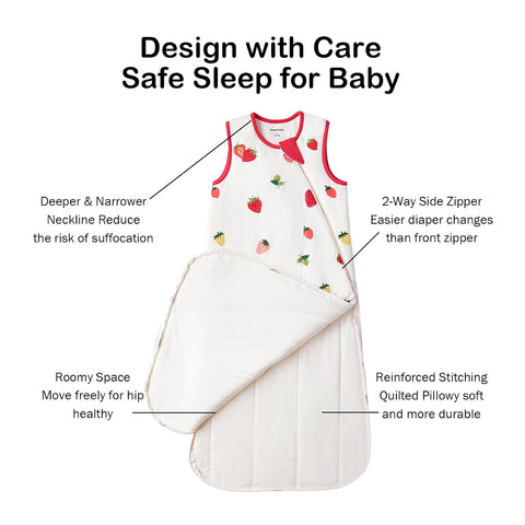 BubblePanda Rayon Made from Bamboo Sleep Sack 12-18 Months 0.5 Tog Baby