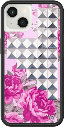 Wildflower Cases - iPhone 13/14 Compatible - Polka Dot - Yellow & Pink