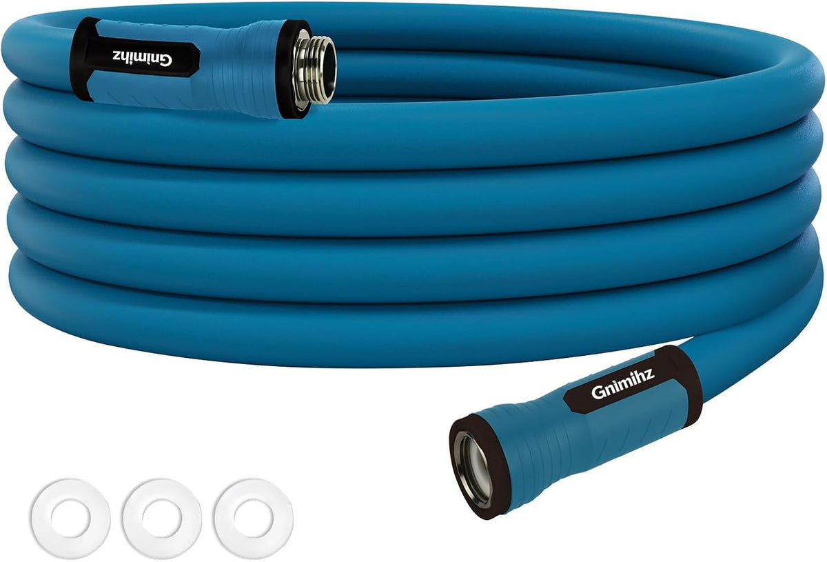 Garden Hose 3ft, Made of TPE(BetterThan PVC), Lightweight but Durable Water Hose with Ergonomic Swivel Fittings, Drinking Water Safe Material