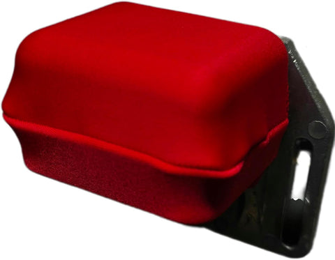 Red Single Pair -Hood Skinz are a low-friction sleeve, handcrafted in the USA, to fit the upper hood supports of your Peterbilt 365, 367, 378, 379, 384, 386, 388, and 389 models.