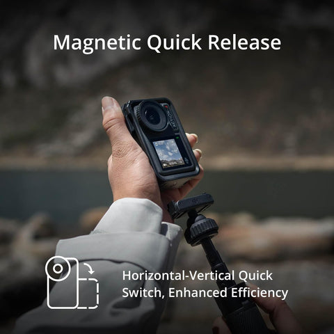 DJI Osmo Action 4 Standard Combo, Waterproof Action Camera Vlogging Camera