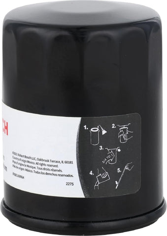 BOSCH 3323 Premium Engine Oil Filter With FILTECH Filtration Technology