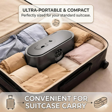 Portable Clothes Dryer for Upto 12 Clothes with Remote Control Compact Form
