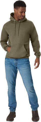 Hanes Men's Hoodie - EcoSmart Fleece Hooded Sweatshirt for Men & Women - Midweight Fleece - Big & Tall Available