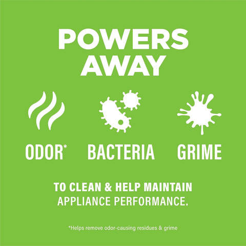 Affresh Garbage Disposal Cleaner, Helps Power Away Odor Causing Bacteria, Debris & Grime in Grind Chamber, Impeller & Drain Pipe, 6 Tablets, 6 Month Supply