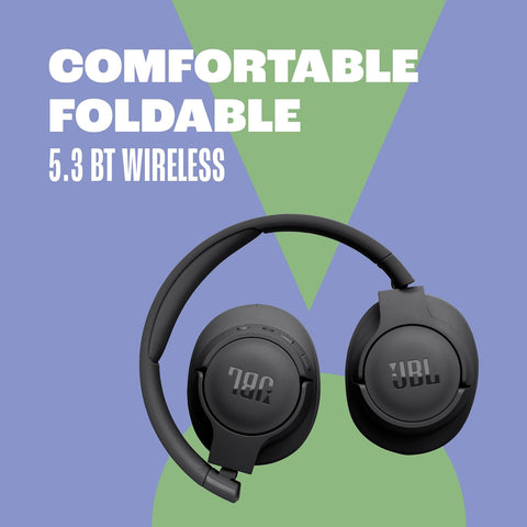 JBL Tune 720BT - Wireless Over-Ear Headphones - White