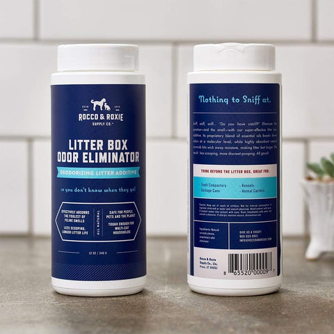 Rocco & Roxie Litter Box Odor Eliminator, 12 oz