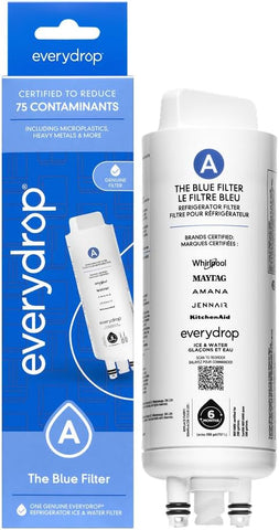 everydrop by Whirlpool Ice & Water Refrigerator Filter A, Blue, EDRARXD1