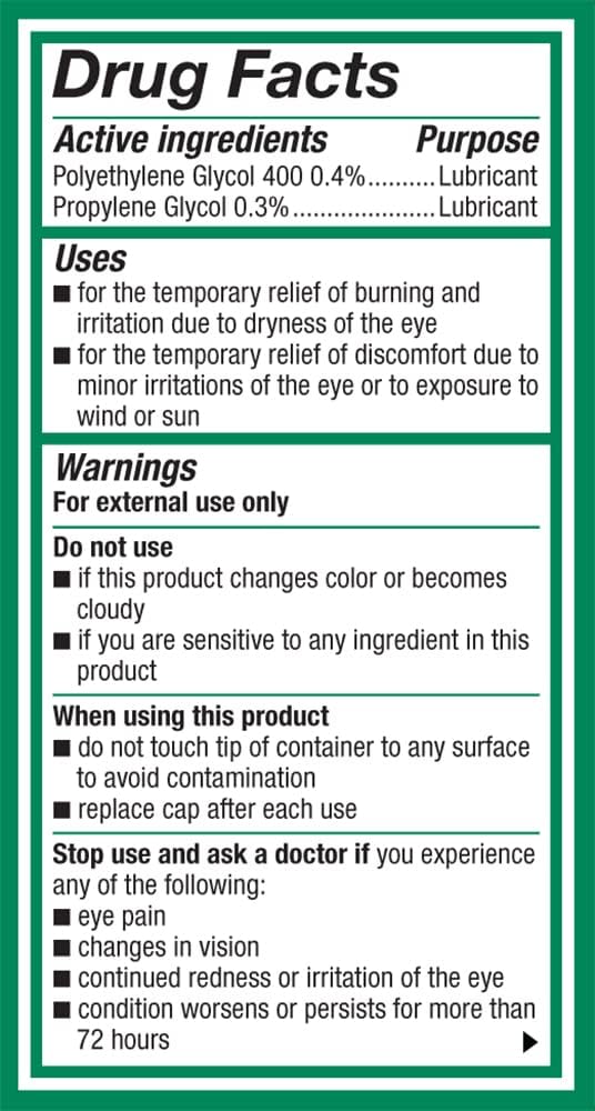 Systane Ultra Lubricant Dry Eye Drops, 0.14 Fl Oz