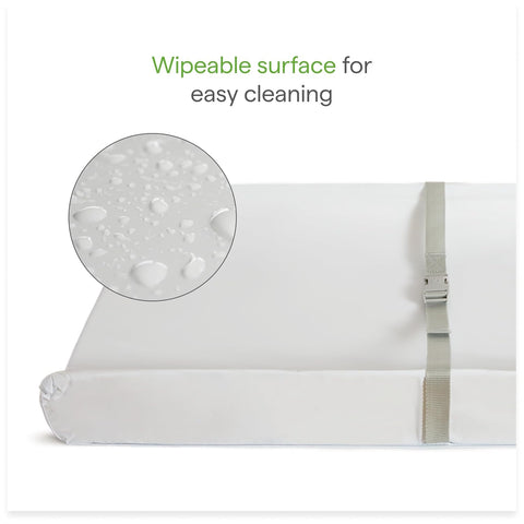 Munchkin Secure Grip Waterproof Baby Changing Pad, 14.75 x 31, White