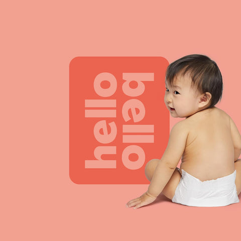 Hello Bello Diapers Size 2 | Extra-Absorbent | Hypoallergenic | Alphabet Soup | 120 Count, Pack of 4