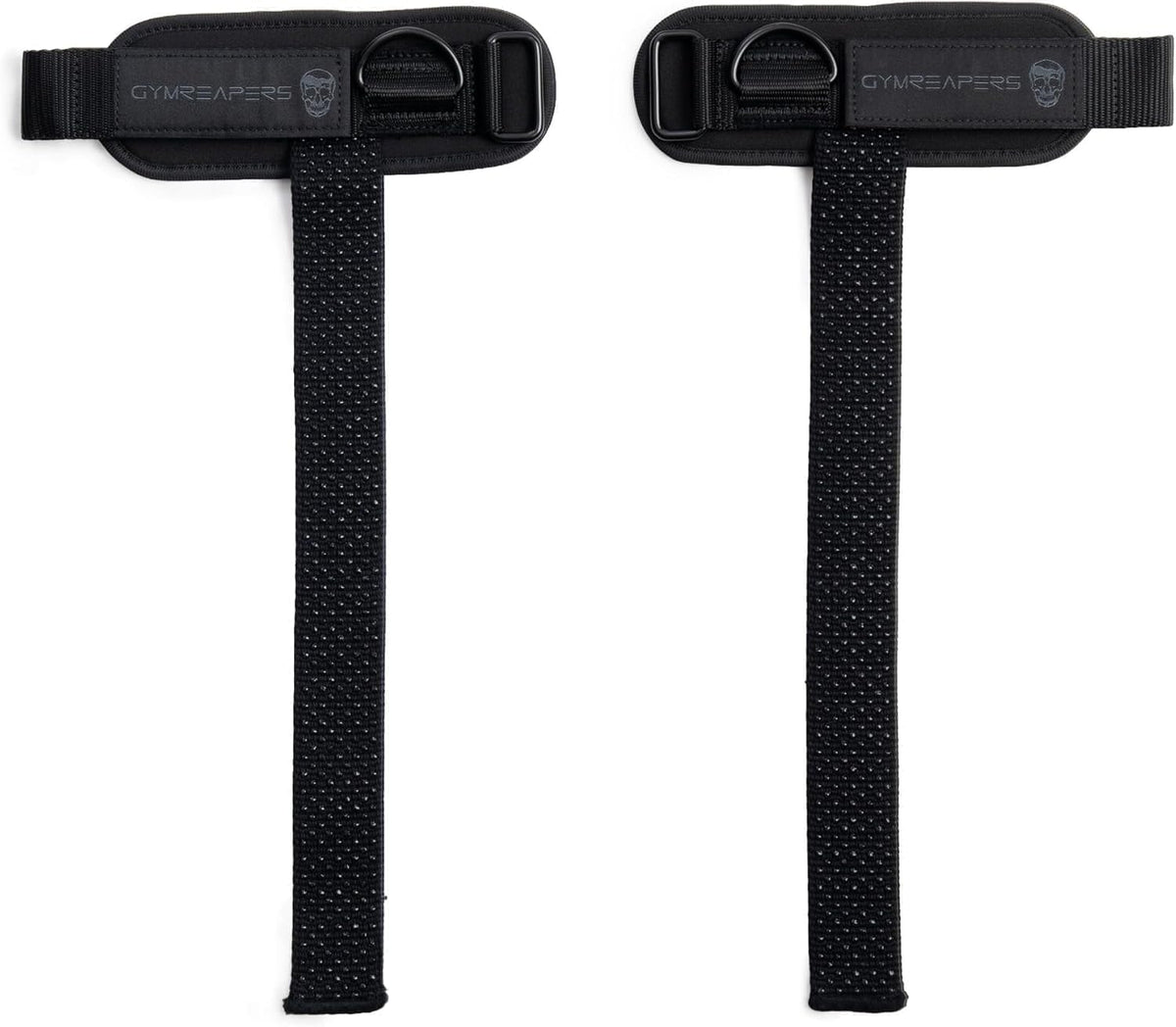 Gymreapers GripLink Lifting Straps – Heavy Duty D-Ring Weight Lifting Wrist Straps with Anti-Slip Silicone Grip Beads, Adjustable Support for Deadlifts, Powerlifting, Cable Machines & Gym Training