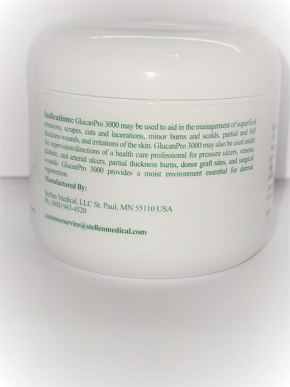 GlucanPro 3000 Oat Beta-Glucan Cream, 3.5 oz. (99Gm), Jar | 1 Count#