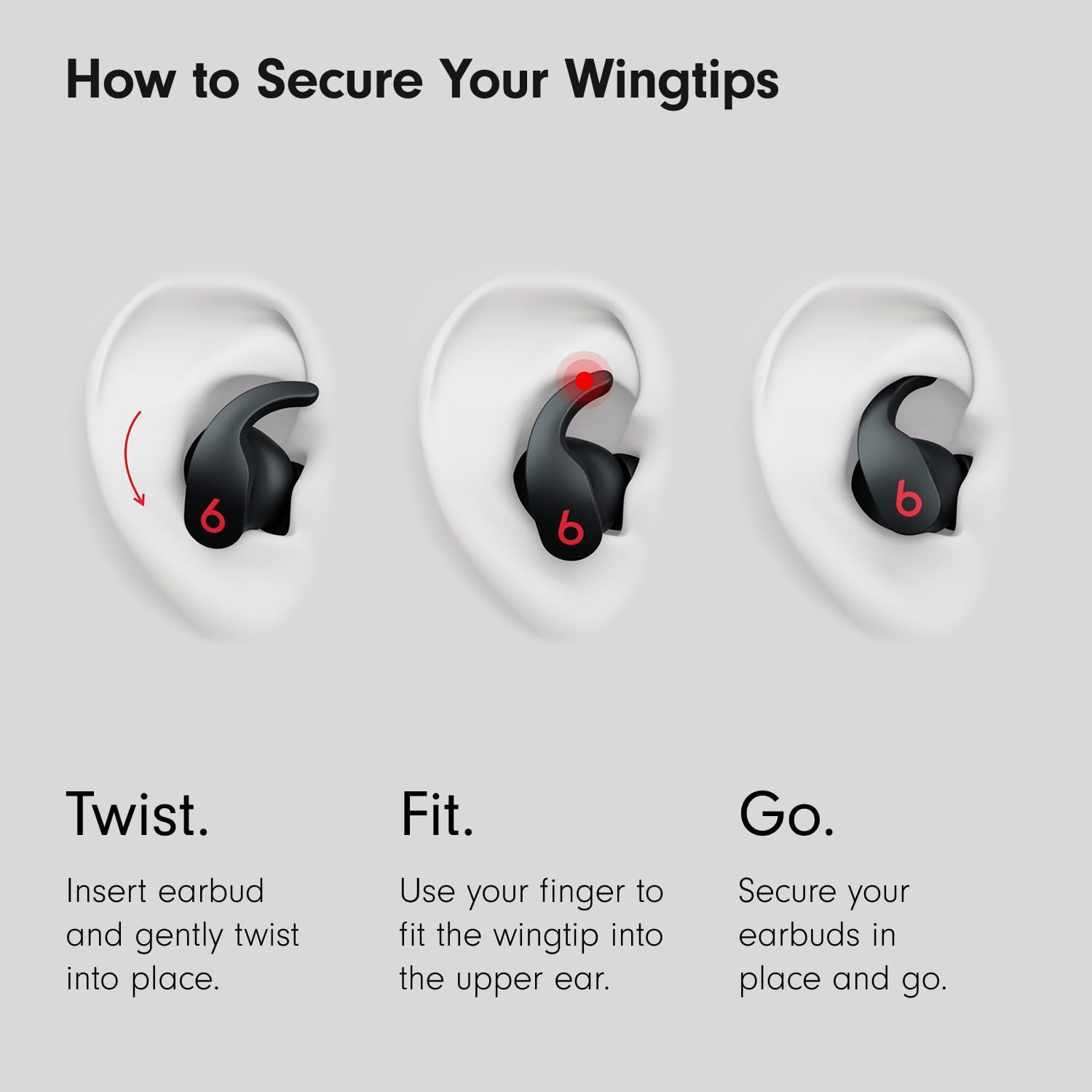 Beats Fit Pro (1st Gen) - True Wireless Noise Cancelling Earbuds - Active Noise Cancelling - Sweat Resistant Earphones, Compatible with Apple & Android, Class 1 Bluetooth® - Sage Gray