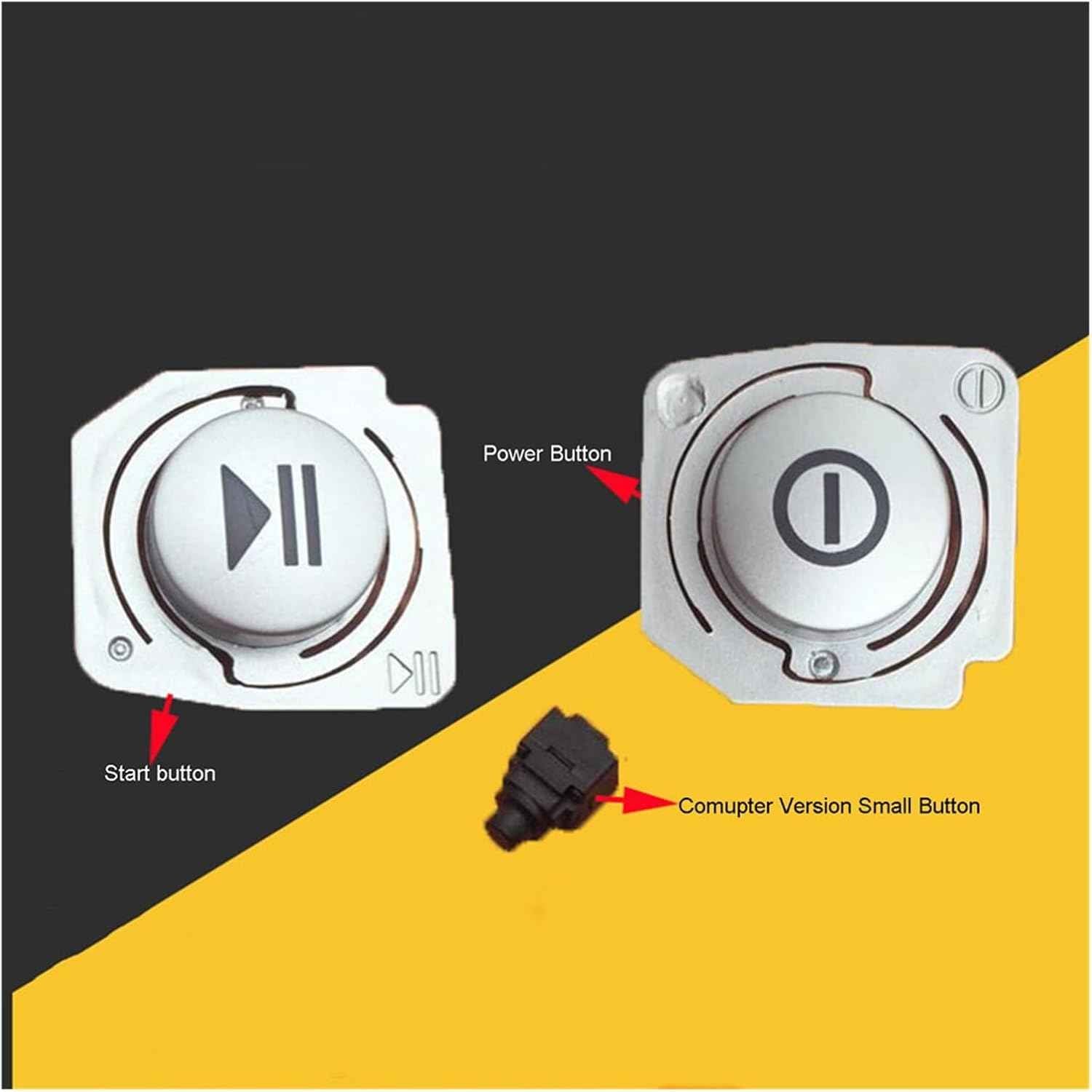 Power Drive Button Start Button ，Compatible For LG WD-N10240D/T12360D/A12355DS Drum Washing Machine Accessories