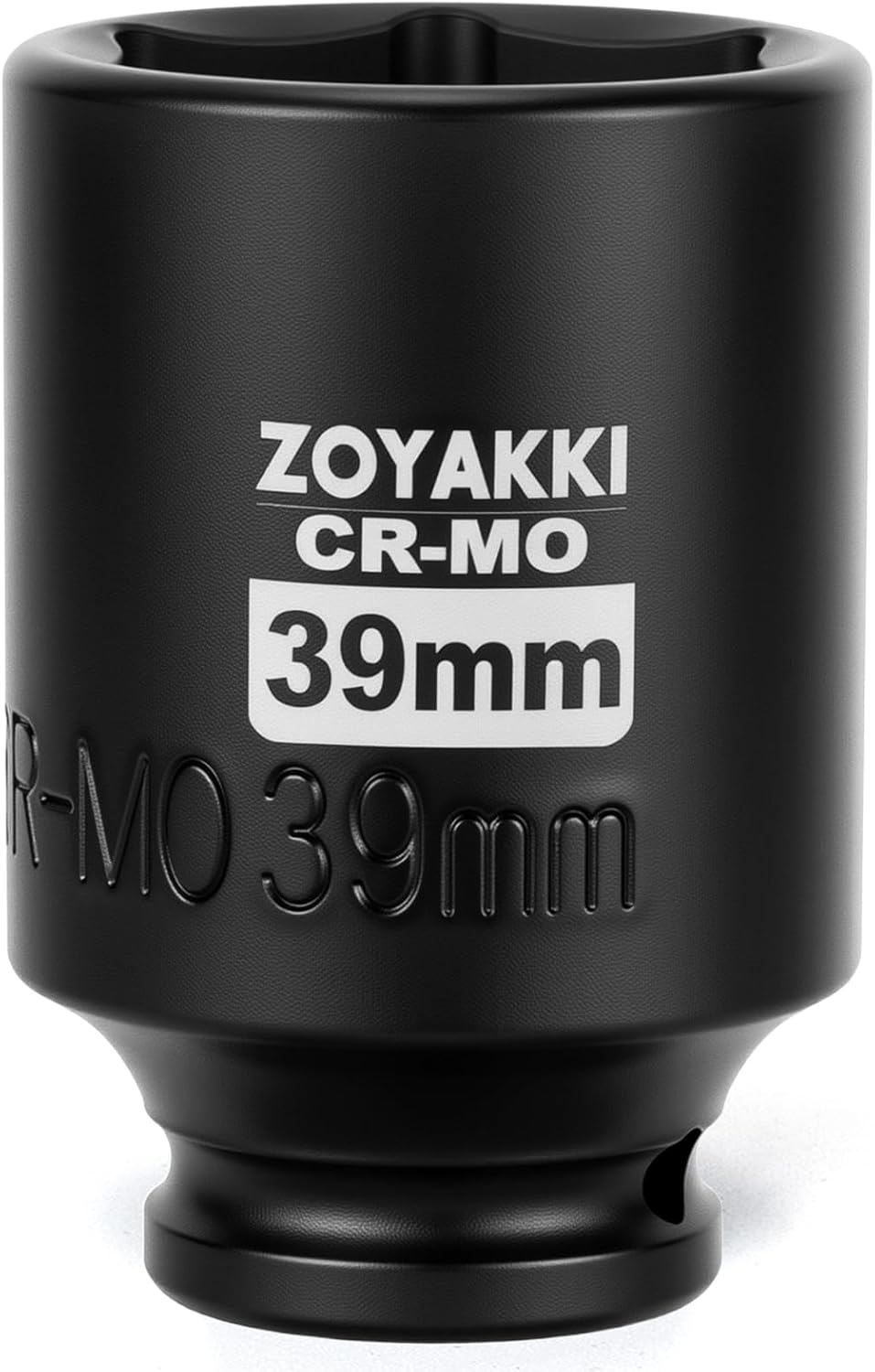 1/2" Drive 39mm Deep 6 Pt CR-MO Metric Impact Socket for Axle Nuts