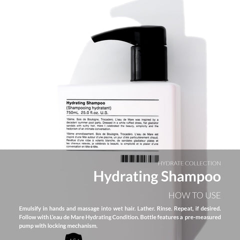 Number 4 Hydrating Shampoo, Shampoo for Women and Men. Sulfate, Gluten, & Paraben Free | Cleanse, Moisturizing & Color Protecting, 25 oz
