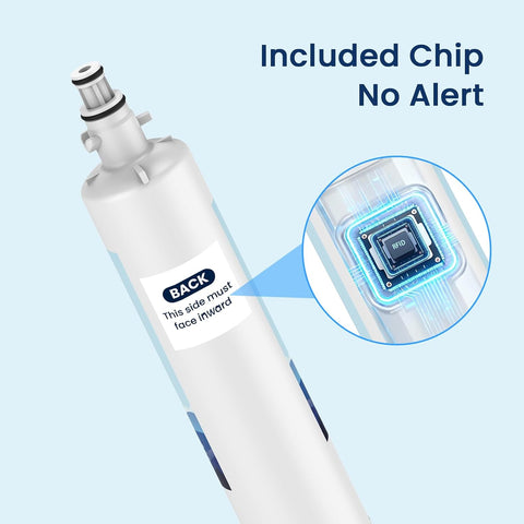 MARRIOTTO RPWFE (Built-in CHIP), RPWF Refrigerator Water Filter Pack of 3