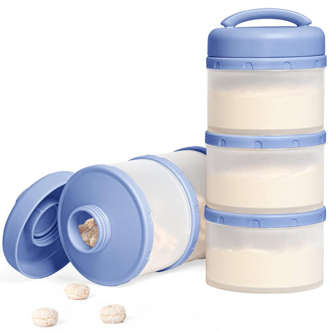 Termichy Stackable Formula Dispenser Portable: Milk Powder Container to go