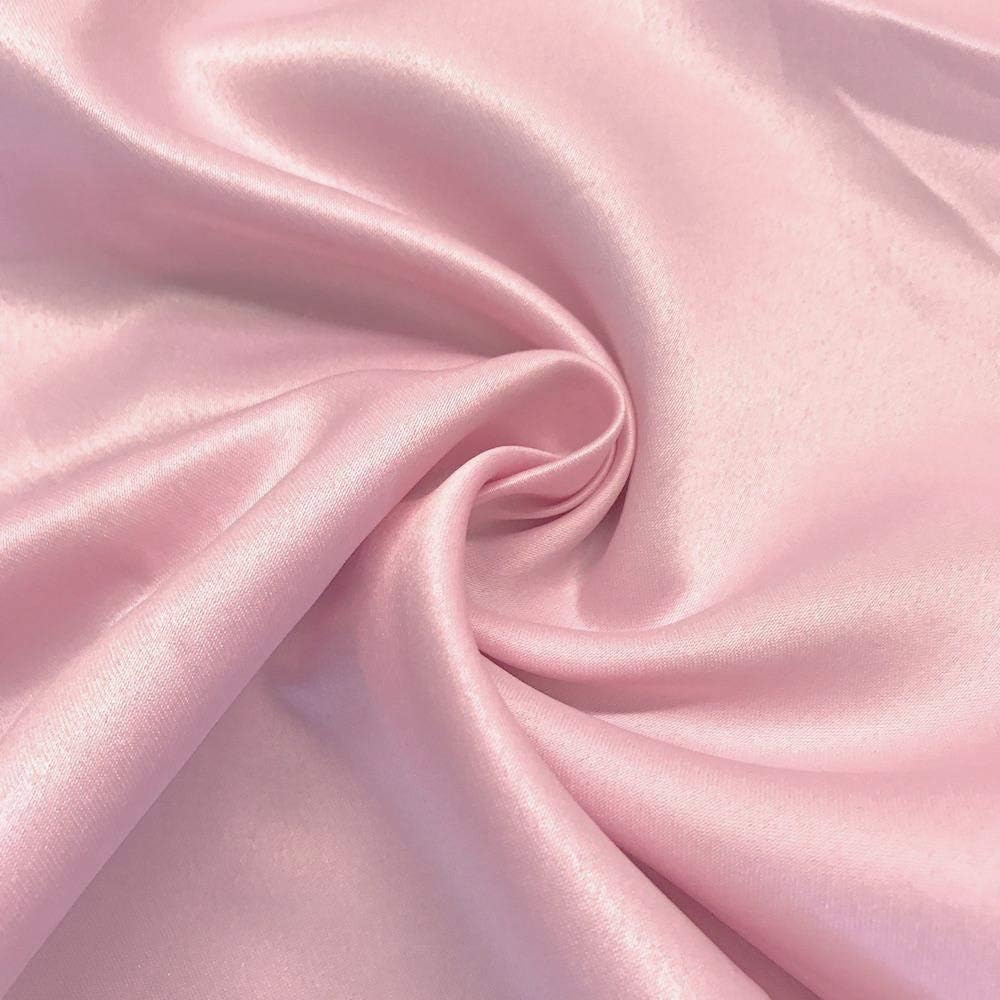 American Baby Company Heavenly Soft Chenille Security Blanket (14" x 14"), 2-Layer Design with Minky Dot & Silky Satin, Pink, for Boys and Girls