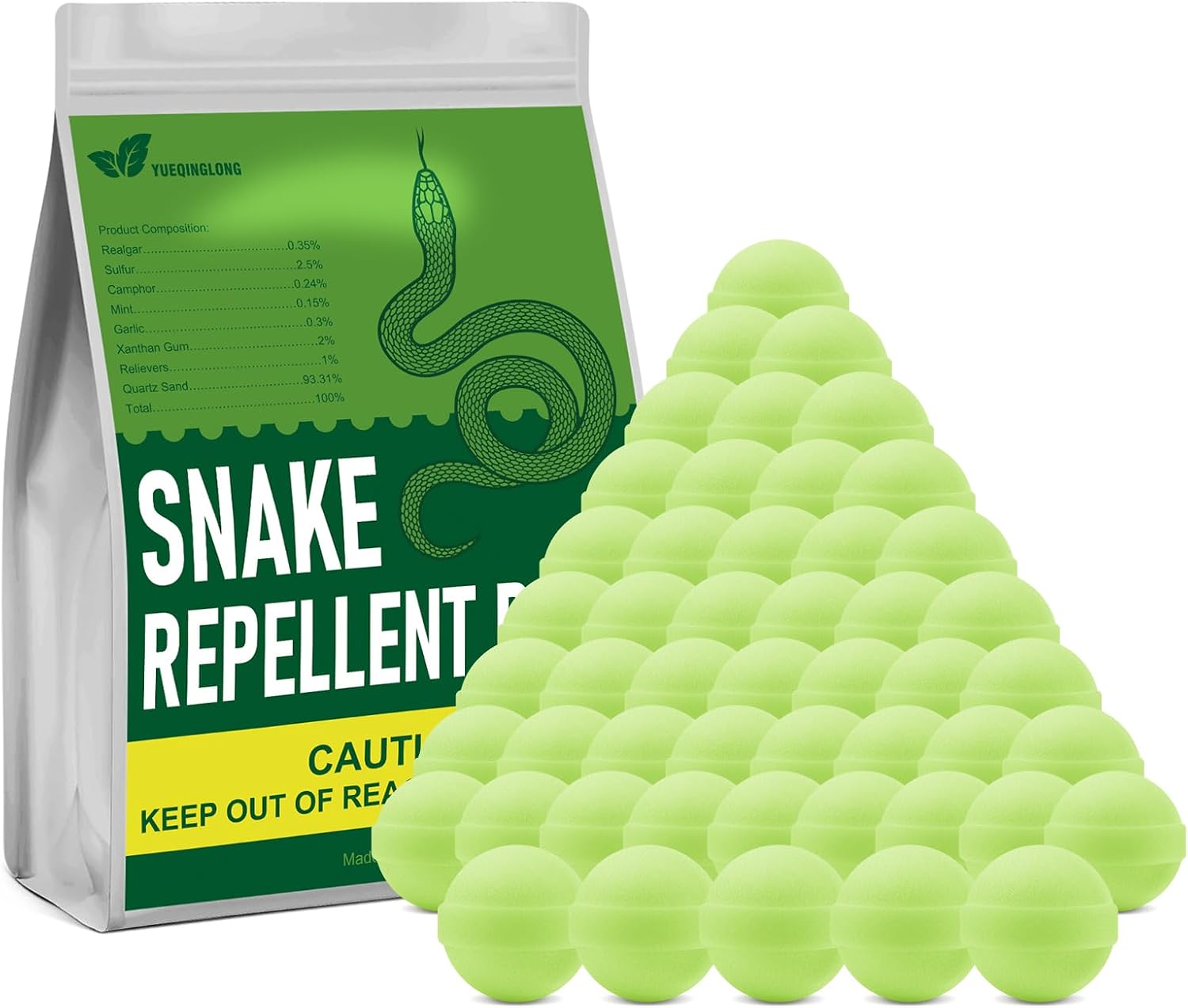 50 Pack Snake Be Gone for Yard Powerful Pet Safe