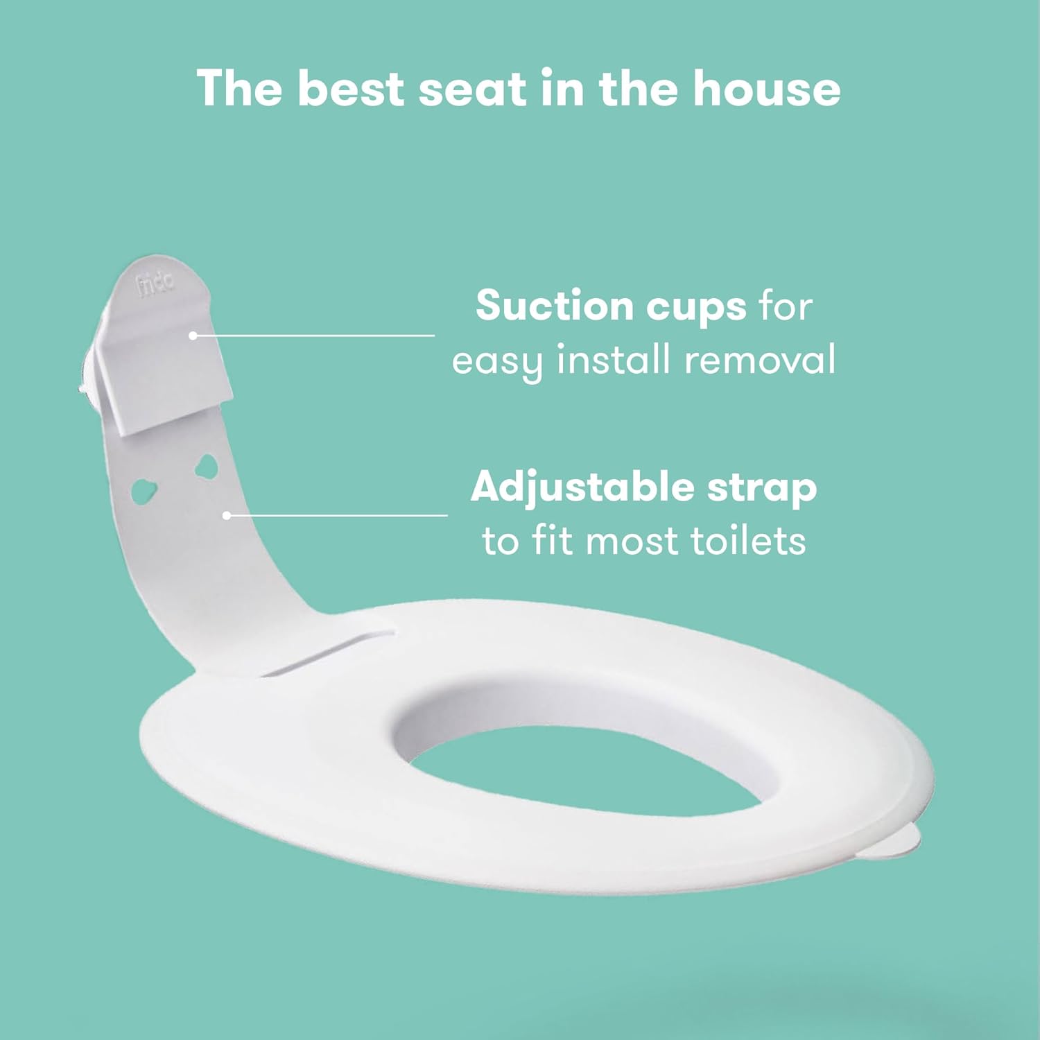 Frida Baby Drop Down Potty Training Seat for Toddlers & Kids, Easy to Clean