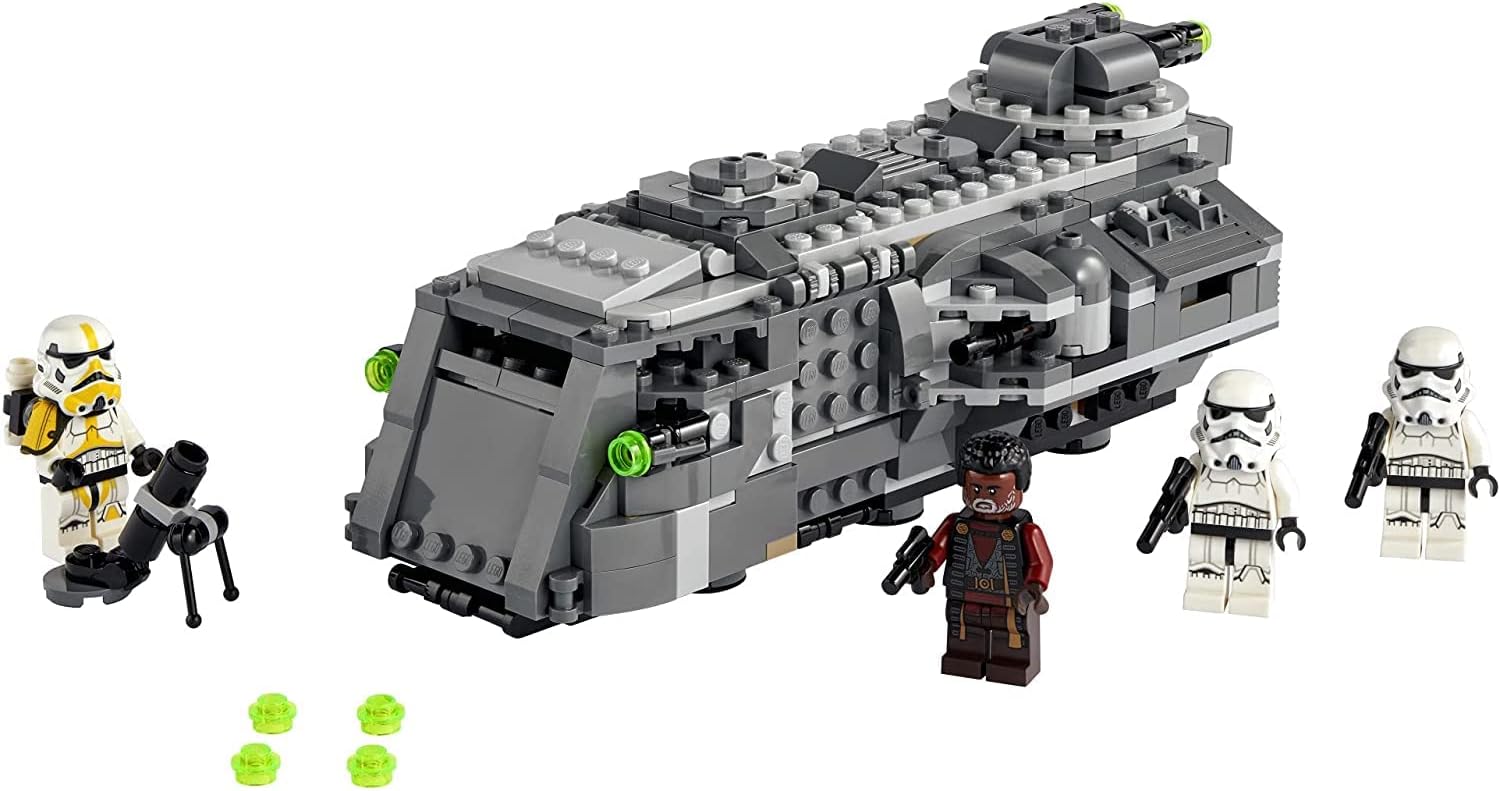 LEGO Star Wars: The Mandalorian Imperial Armored Marauder 75311 Awesome Toy Building Kit for Kids with Greef Karga and Stormtroopers; New 2021 (478 Pieces)