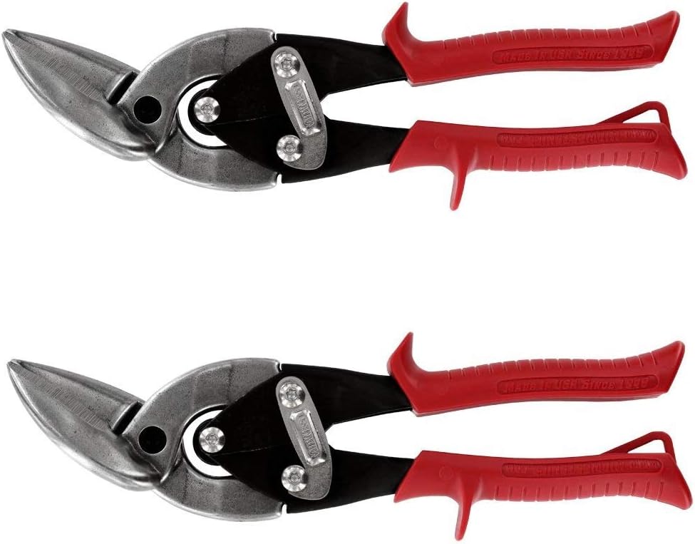 Midwest P6510L Forged Snips Offset Left Aviation Snip (2-Pack)