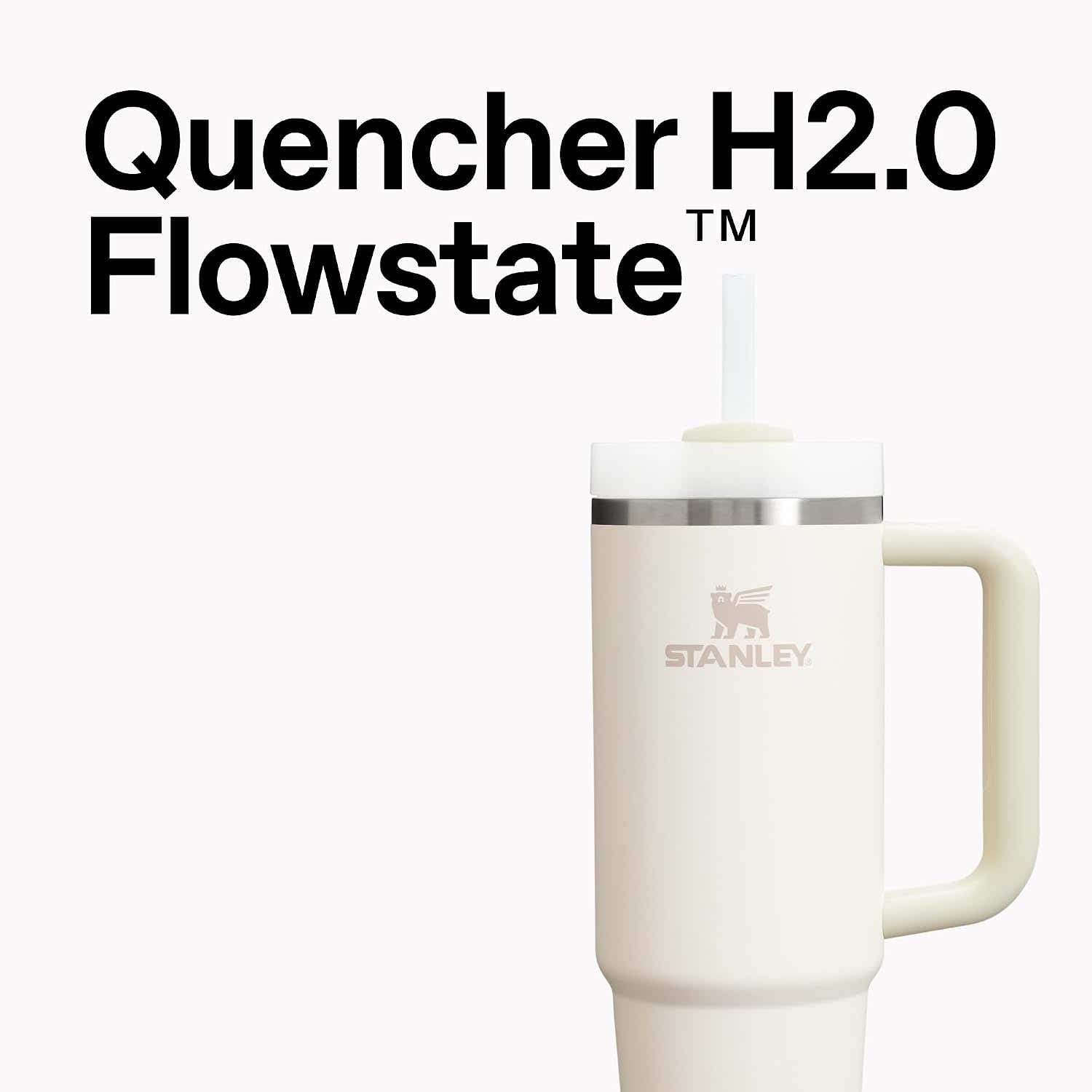 STANLEY Quencher H2.0 Flow State Tumbler, 20 oz, Sunrise Spiral