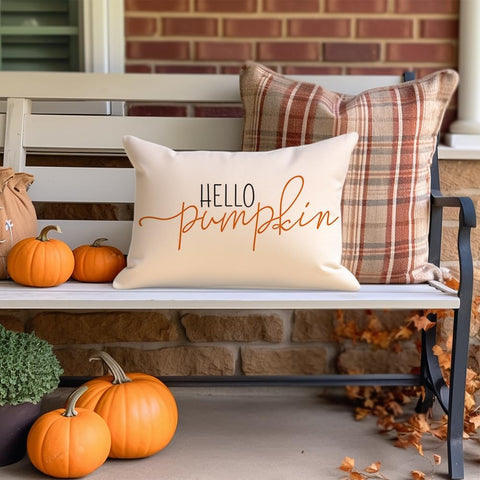 RABUSOFA Fall Pillow Covers 12x20 Pumpkin Decor Fall Decorations for Home