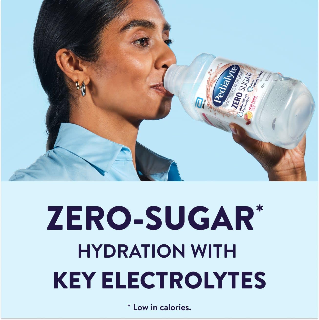Pedialyte Electrolyte Water with Zero Sugar, Hydration Drink, 1 Liter