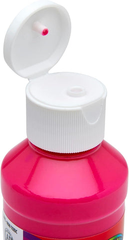Cra-Z-Art Classic Washable Paint 4oz 8ct POP! Neon, Bright and Bold Colors for Arts & Crafts, School Projects, Creative Play & More! Made in USA