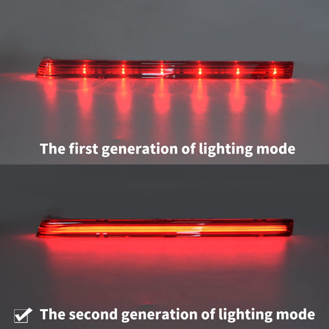CARGLETRUE Smoke Tour Pack Side Marker Light LED Fit For Harley Touring Electra Glide Classic Trike Tri Glide Ultra Classic 2006-2023 (Generation 2)