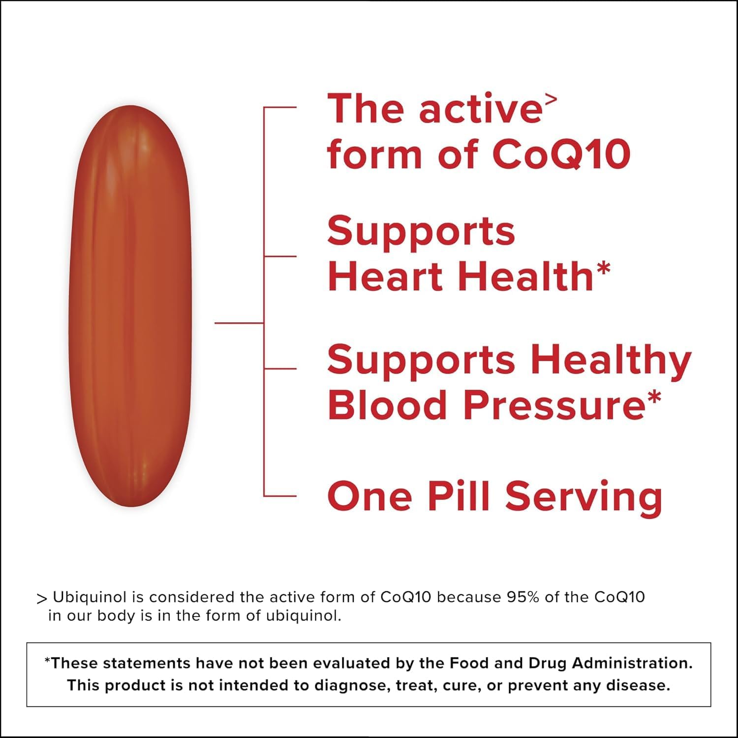 Qunol Ubiquinol 200mg, Extra Strength, Powerful Antioxidant, 60 Softgels | #1 Cardiologist Recommended Supplement for Heart Health, Coenzyme Q10 Supplement to support Vascular Health & Cellular Energy