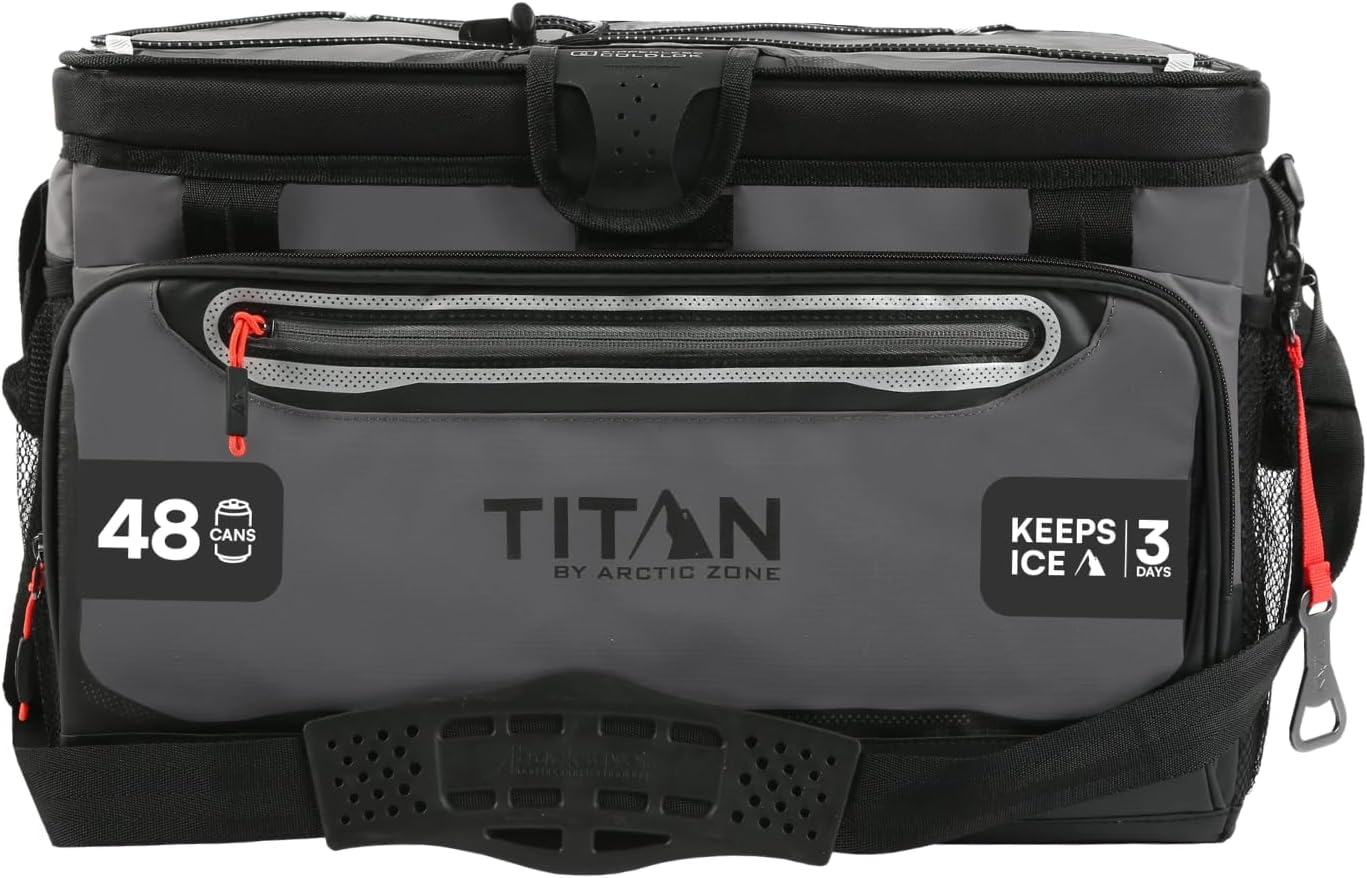 Titan Zipperless HardBody Cooler, Keeps Ice 2 Days