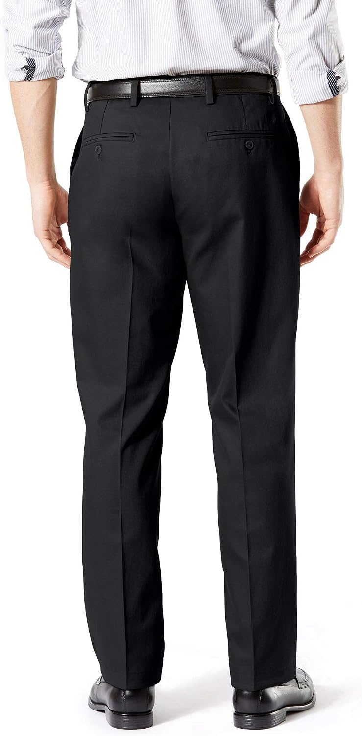 Dockers Men's Classic Fit Signature Khaki Lux Cotton Stretch Pants
