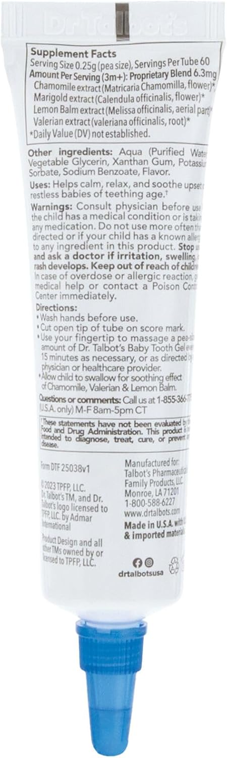 Dr. Talbot’s Baby Tooth Gel Combo Pack - 0.53 oz - 2 Pack