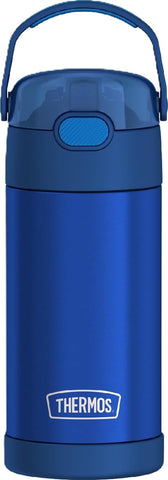 THERMOS FUNTAINER Water Bottle with Straw, 12oz, Blue