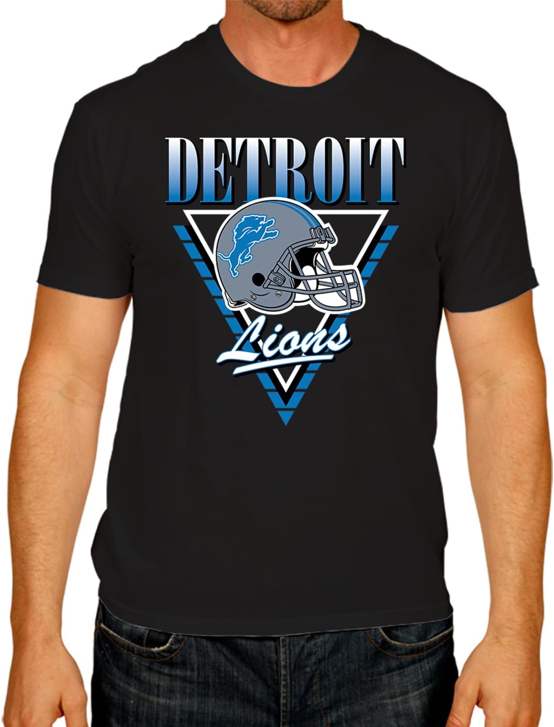 NFL Retro Triangle T-Shirt - Men Women - Officially Licensed