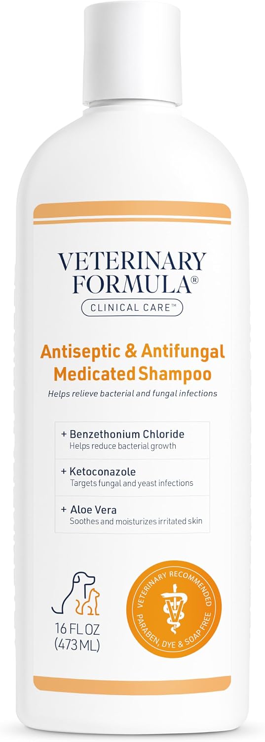 Veterinary Formula Clinical Care Antiseptic & Antifungal Shampoo, 16 oz