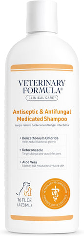 Veterinary Formula Clinical Care Antiseptic & Antifungal Shampoo, 16 oz