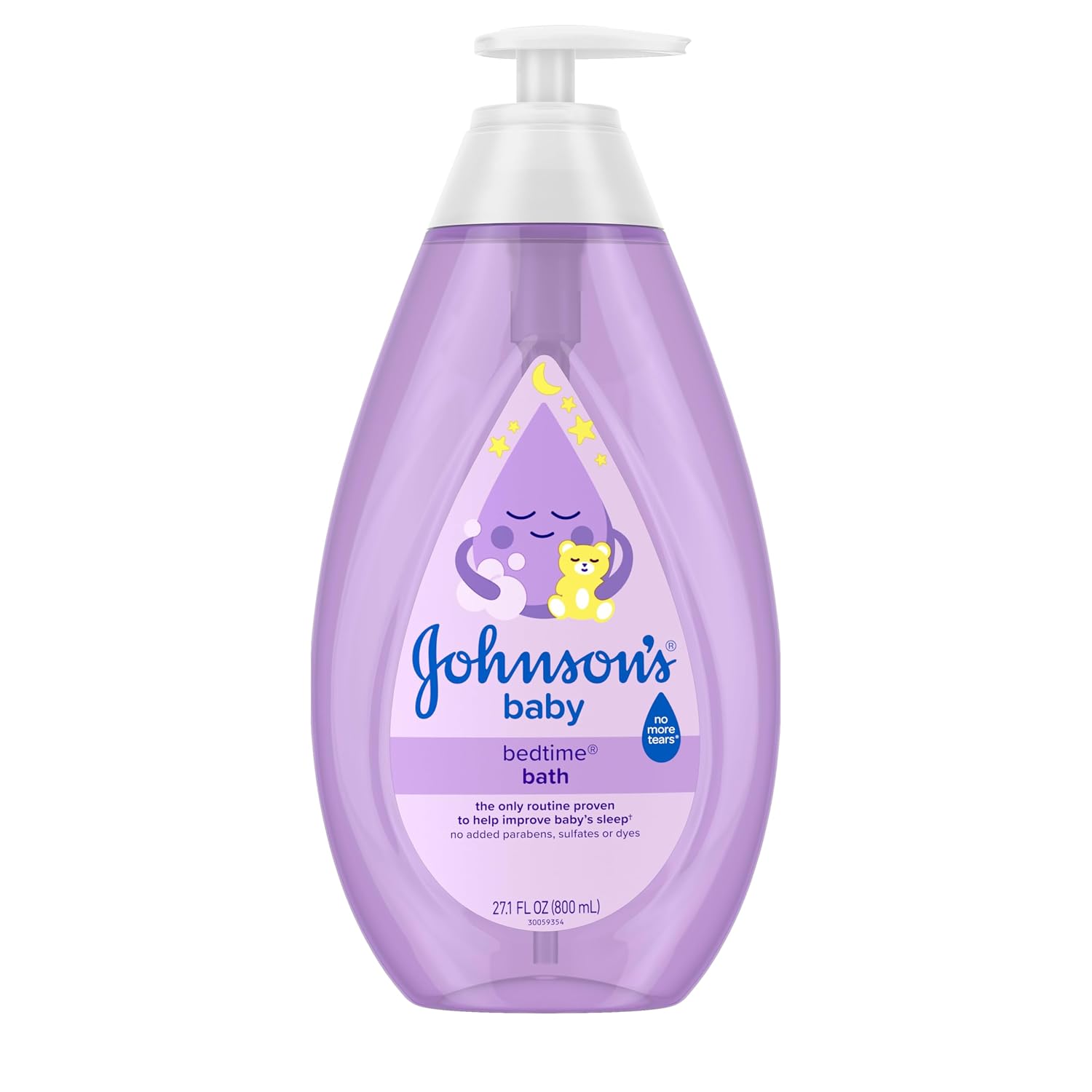 Johnson's Baby Bedtime Bath, NaturalCalm Aromas, 27.1 fl. oz