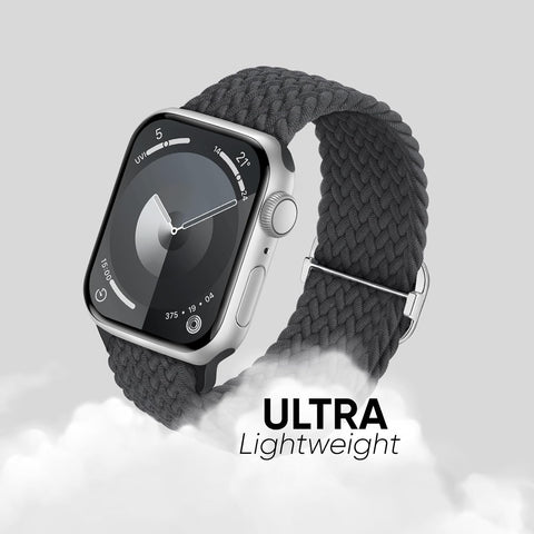 6 Pack Braided Stretchy Bands Compatible with Apple Watch Band Women Men