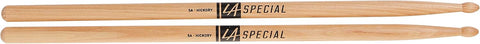 LA Specials Hickory 5A Drum Sticks, Wood Tip, 3-Pair Pack