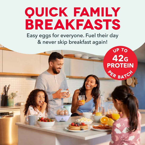 Dash Rapid Egg Cooker, 7 Hard Boiled Eggs, Aqua
