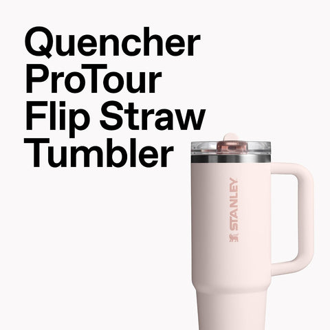 STANLEY Quencher ProTour Flipstraw Tumbler, 30 oz, Blue Dream