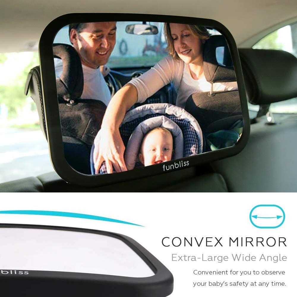Funbliss 2-Pack Baby Car Mirror